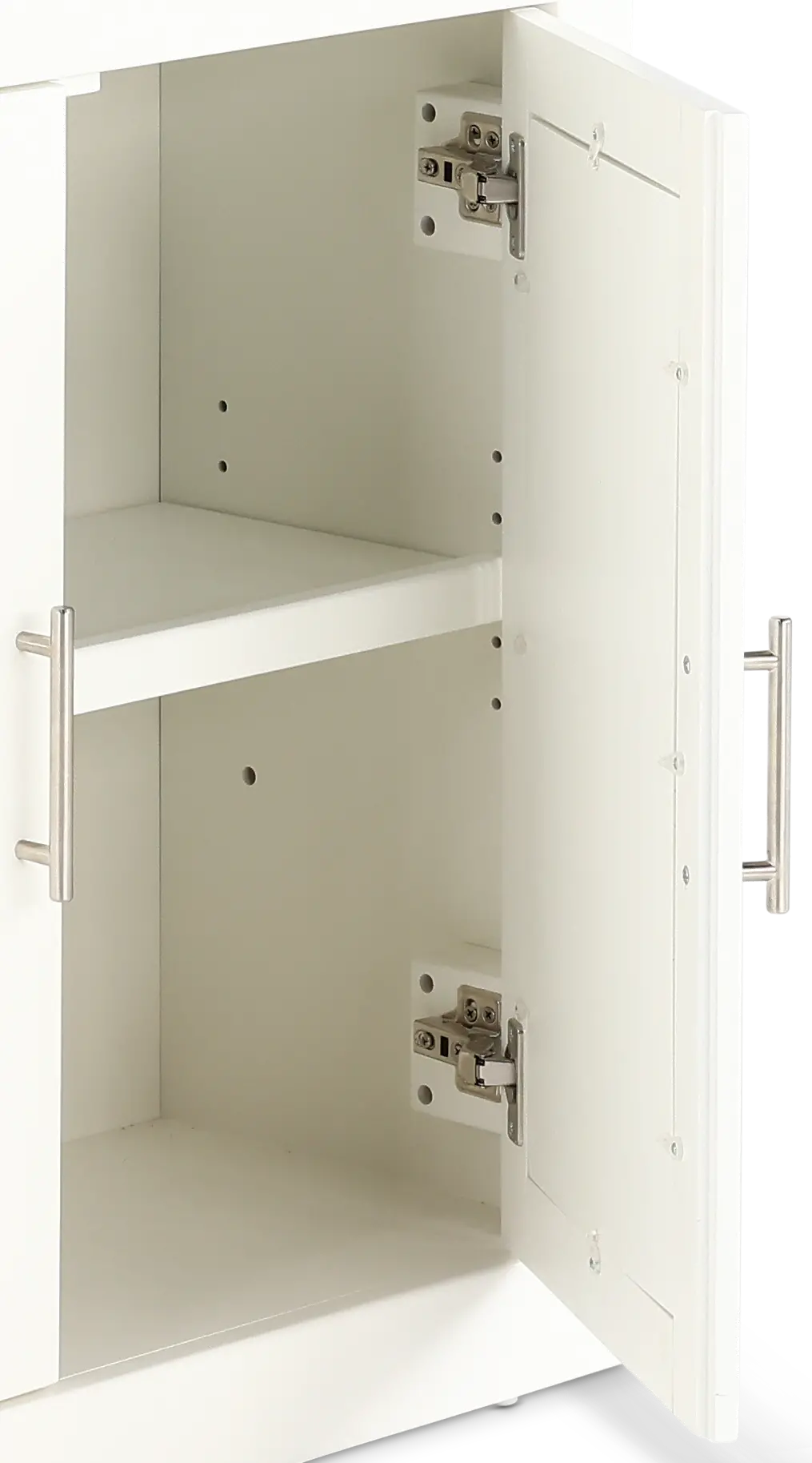 Catrina White 32  Bookcase with Reversible Door-15