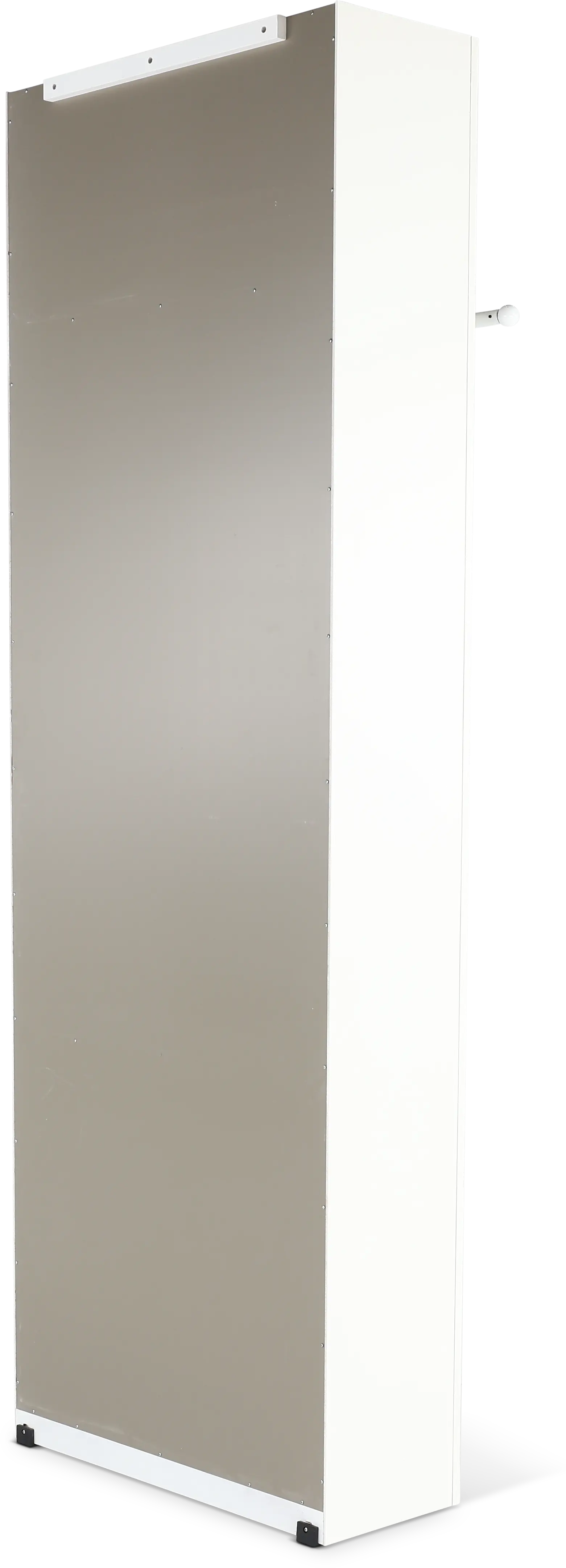 Catrina White 32  Bookcase with Reversible Door-9