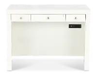 Catrina White 40  Desk