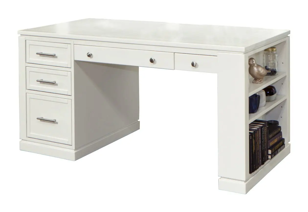 Catrina White 60  Writing Desk-5