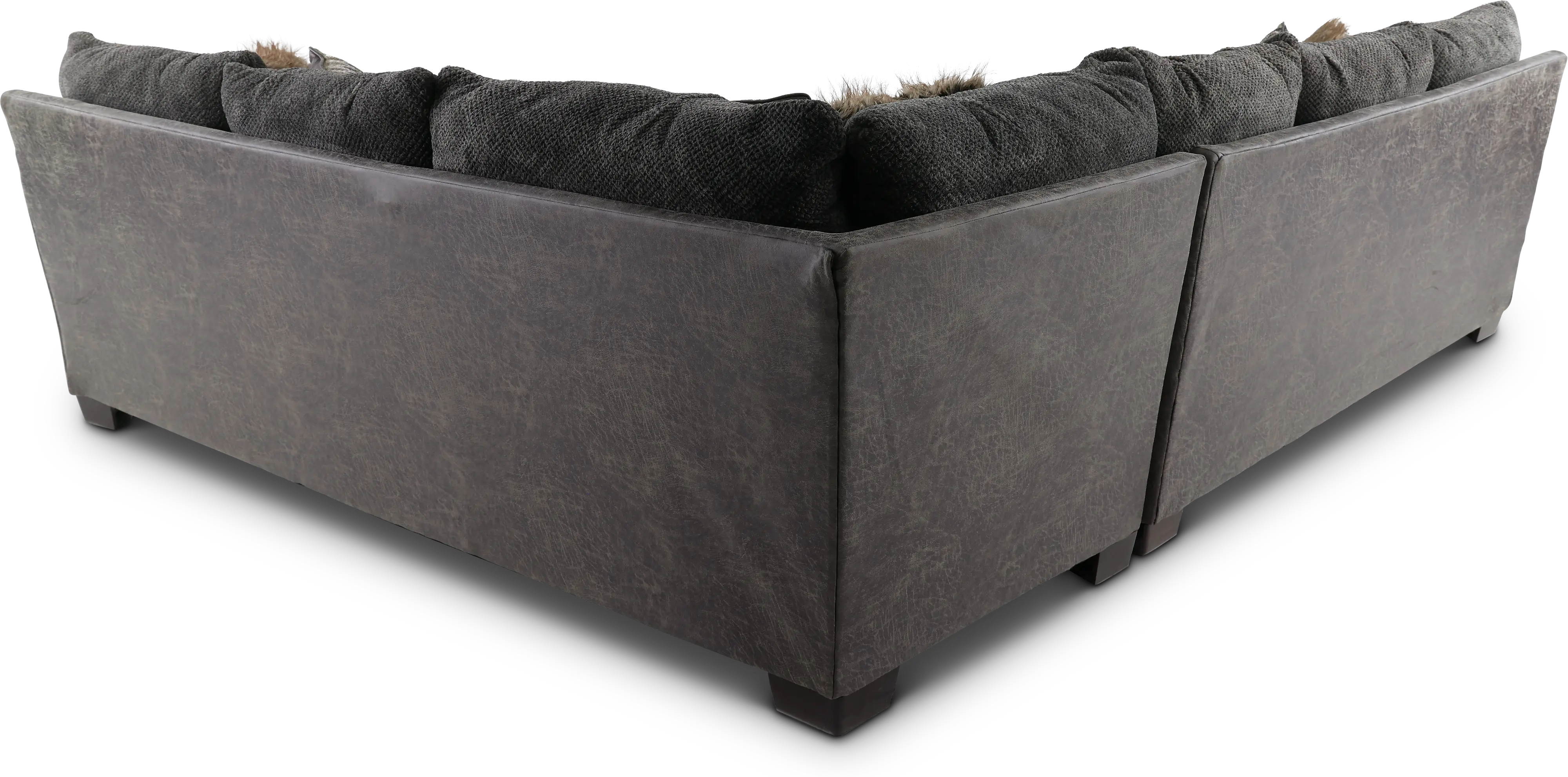 Matrix Smoke Gray 2 Piece Sectional-5