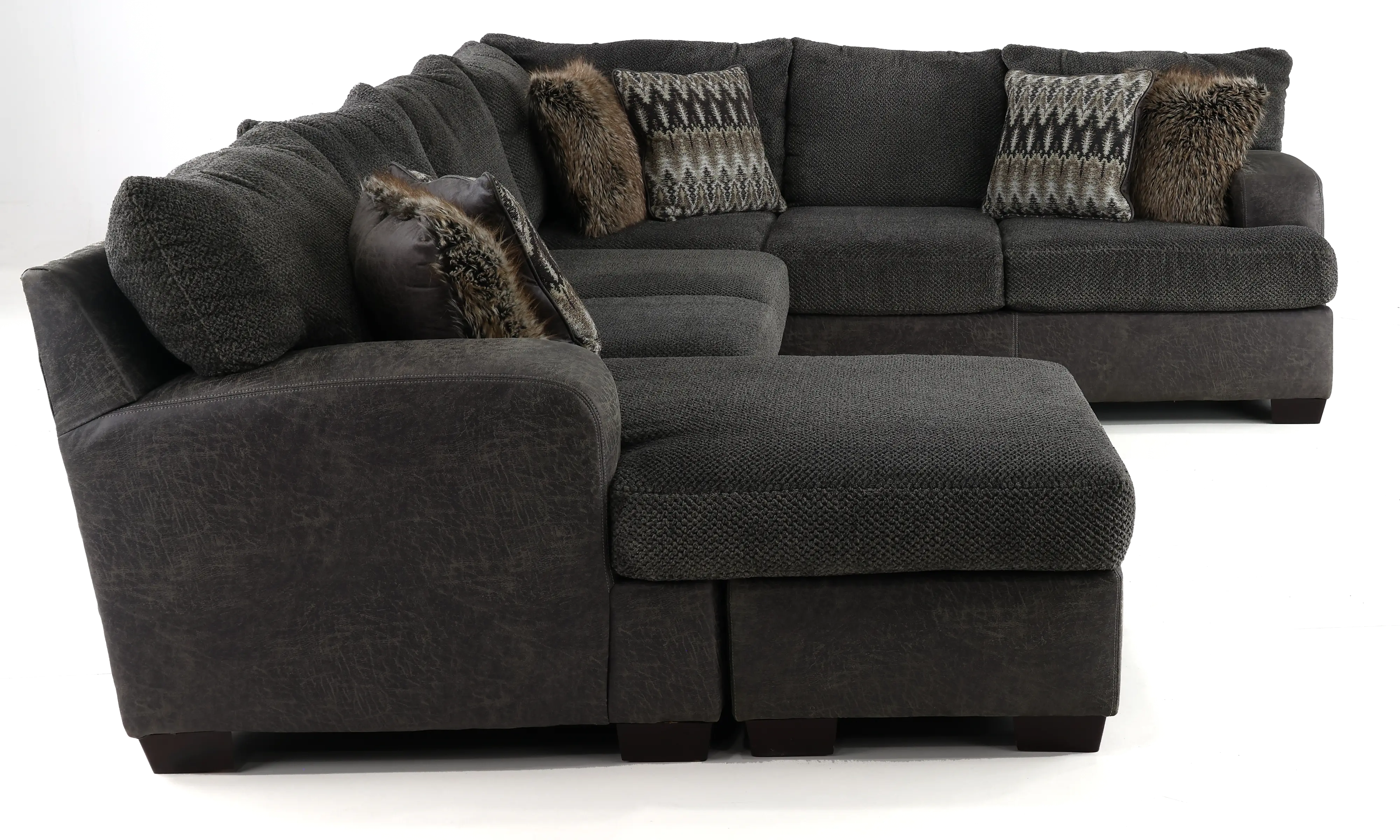 Matrix Smoke Gray 2 Piece Sectional-8