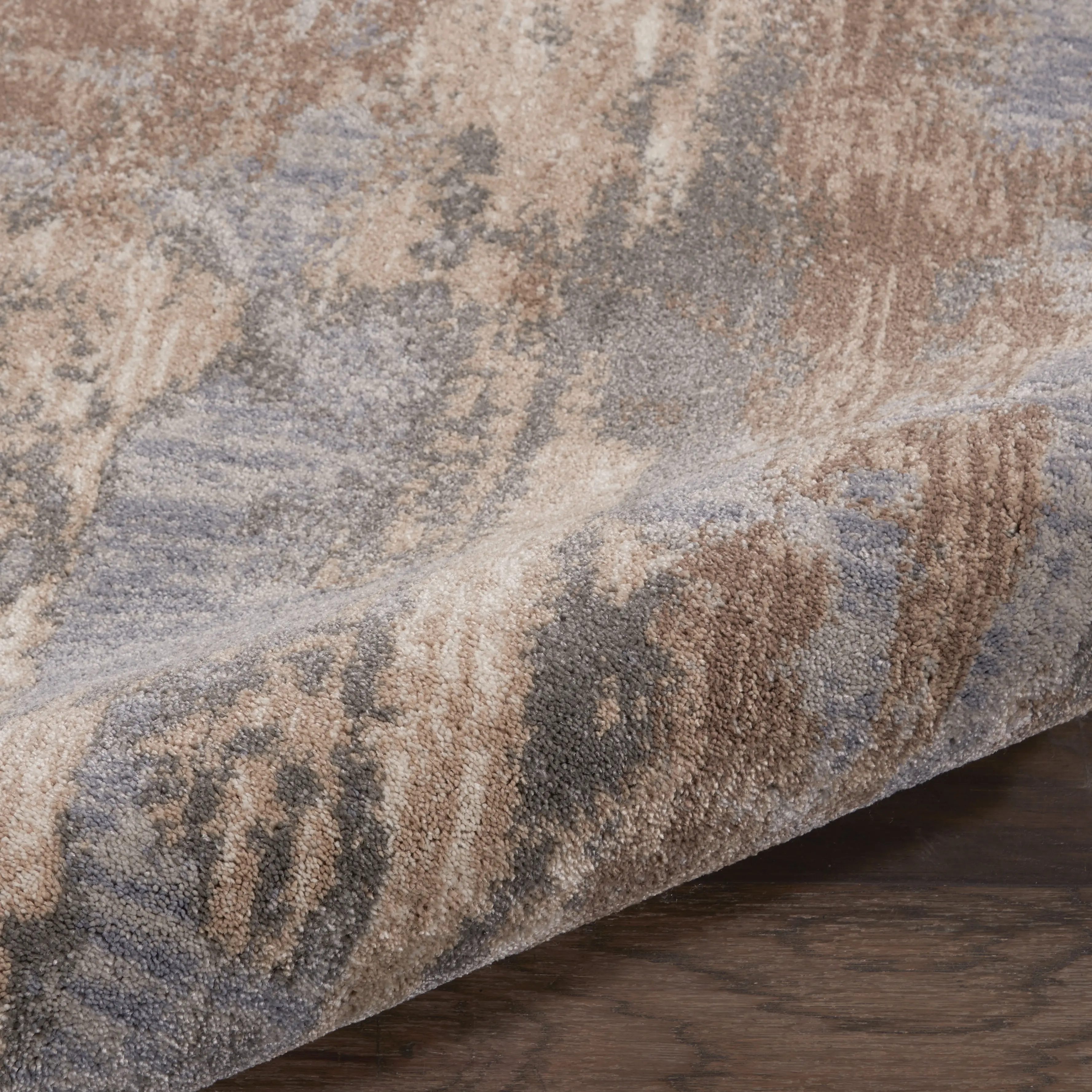 Moroccan Celebration 8 x 10 Gray and Beige Area Rug-3