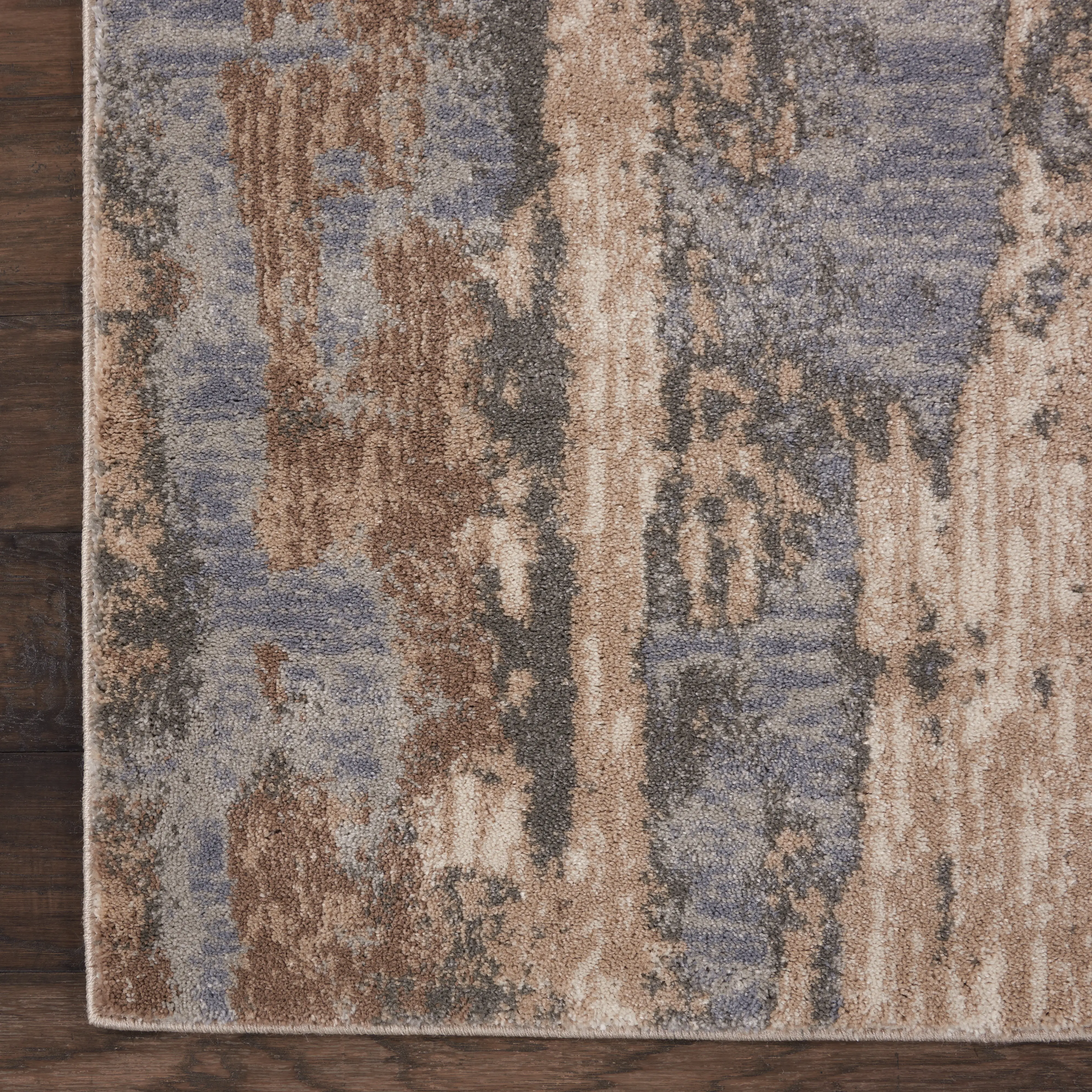 Moroccan Celebration 8 x 10 Gray and Beige Area Rug-5