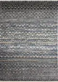 Calabar 5 x 8 Blue, Gray, and White Area Rug