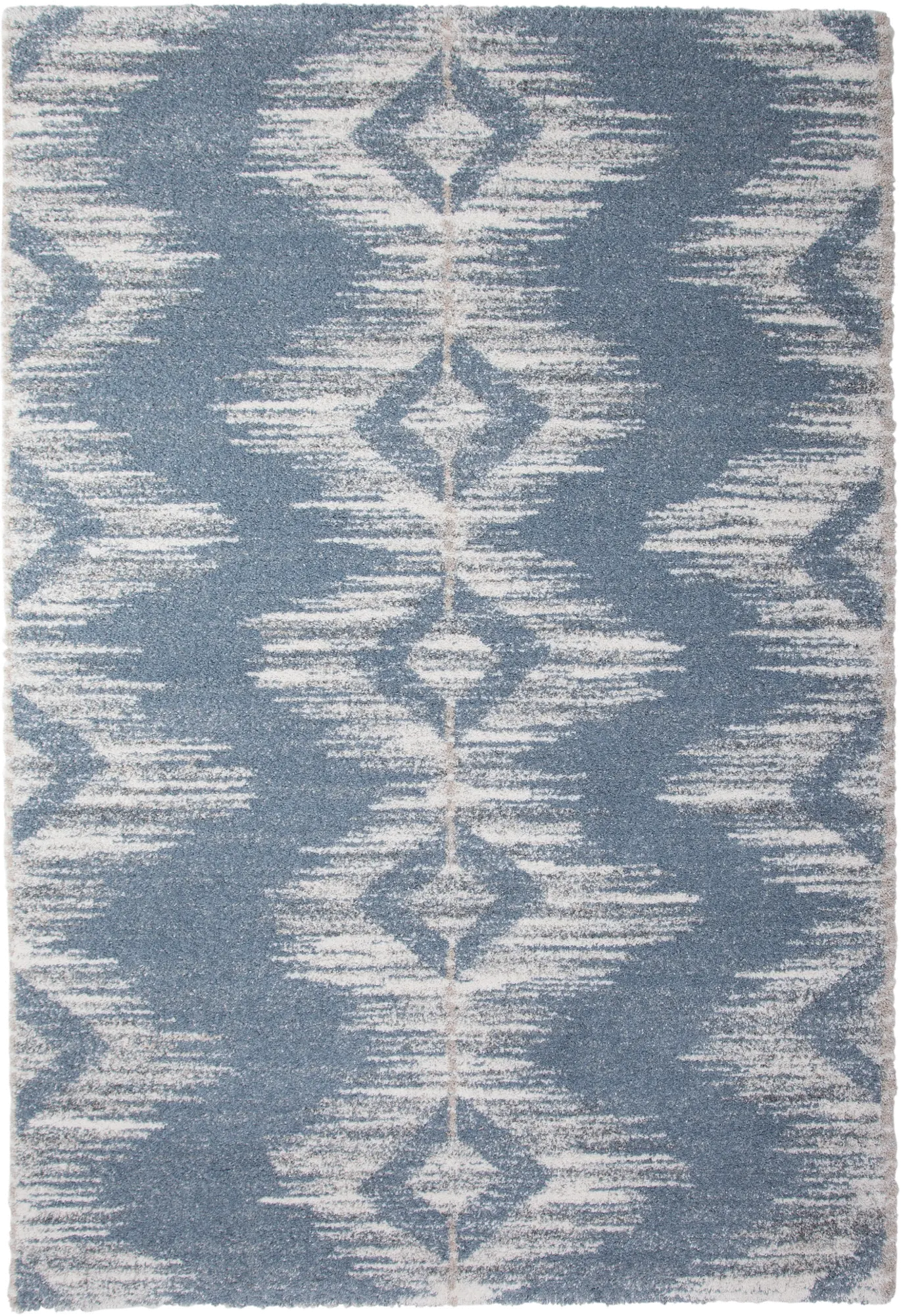 Granada 5 x 8 Ombre Blue and Beige Area Rug-1