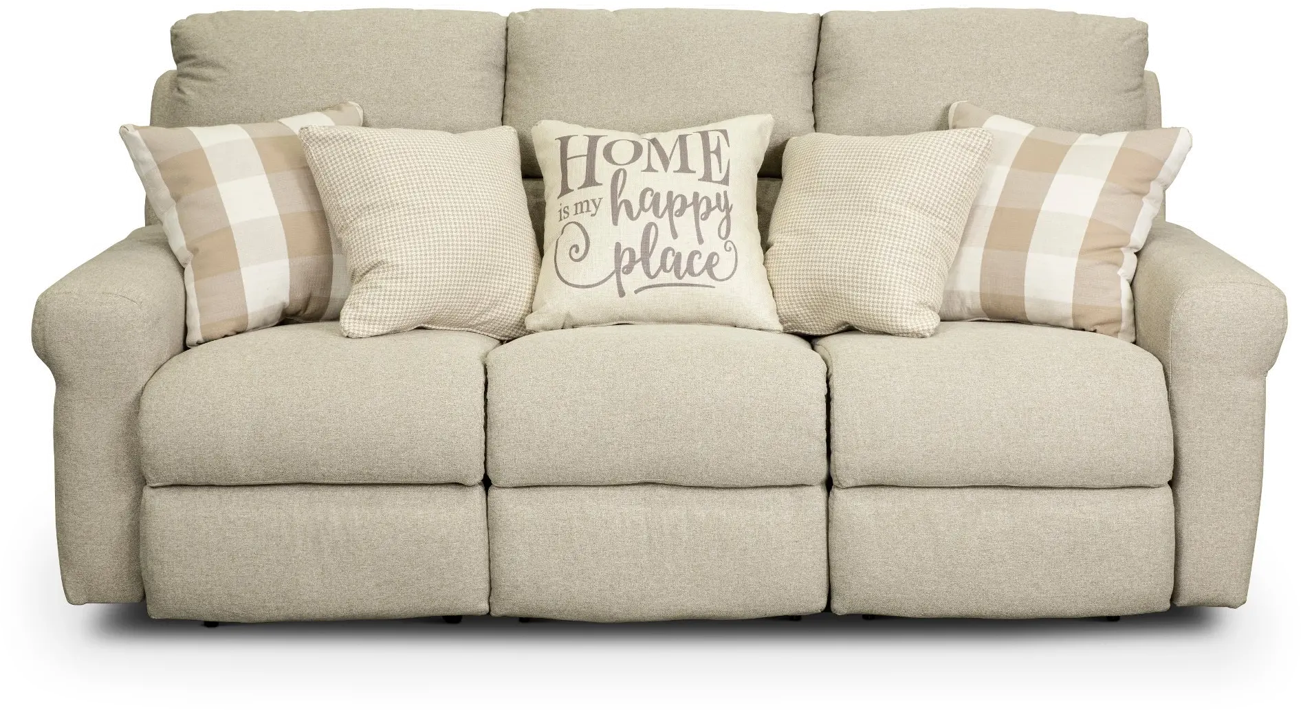 61211/1605-38 Westport Beige Lay Flat Power Reclining Sofa-1