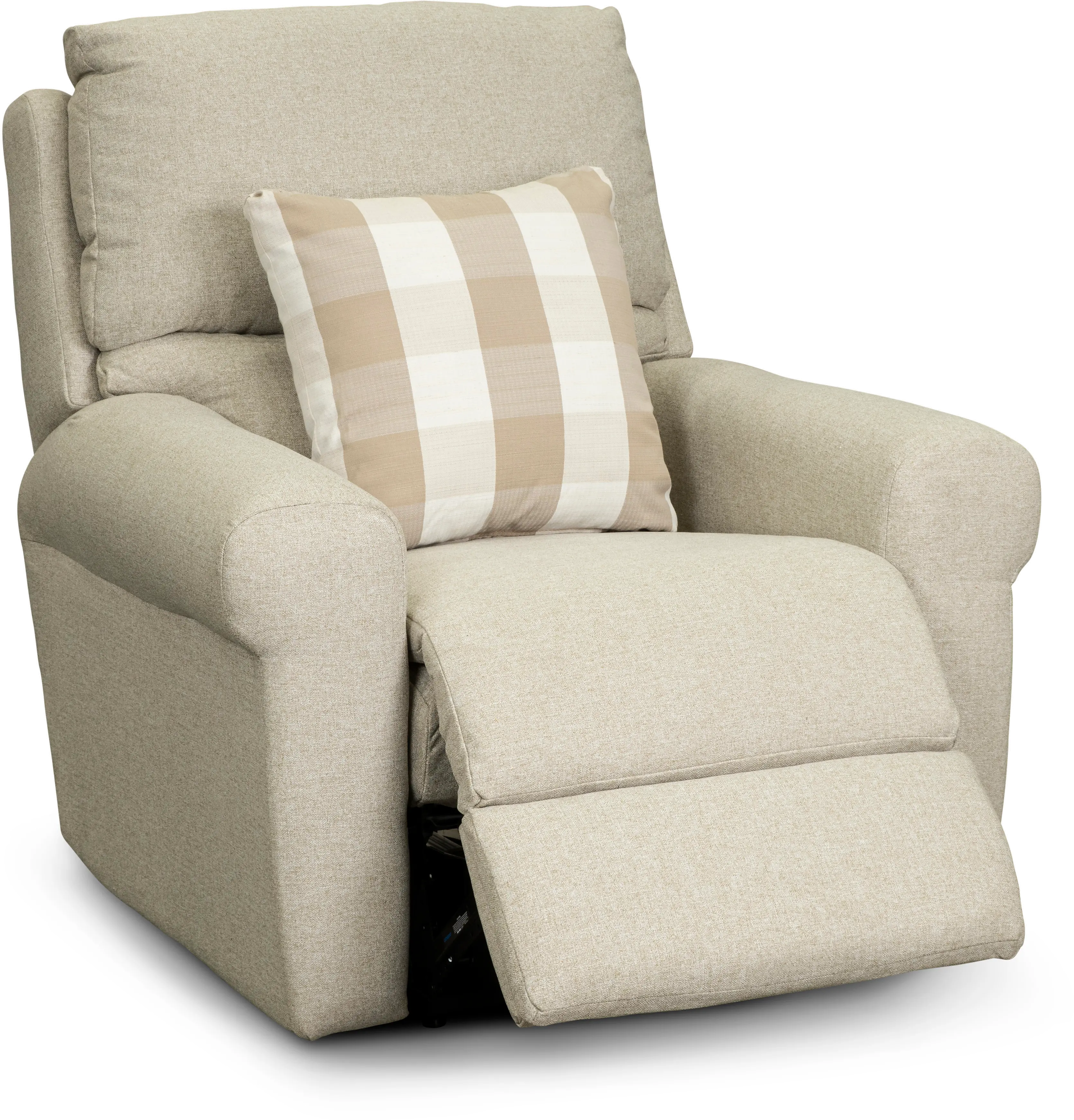 61210-7/1605-38 Westport Beige Lay Flat Power Recliner-1