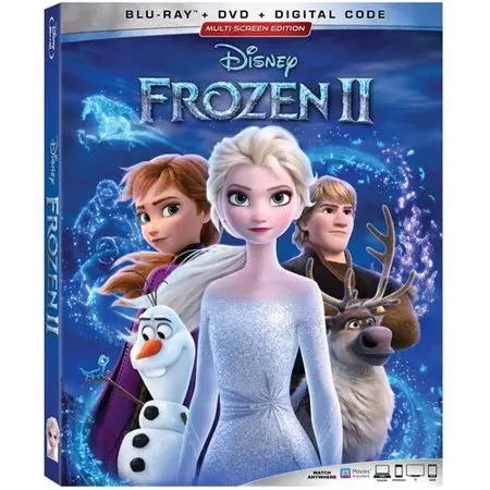 Frozen II (Blu-Ray + DVD + Digital Code)-1