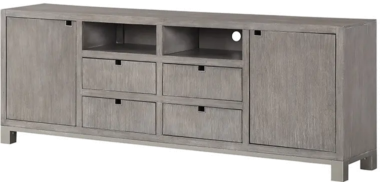 Pacific Heights Gray 84  TV Stand-1