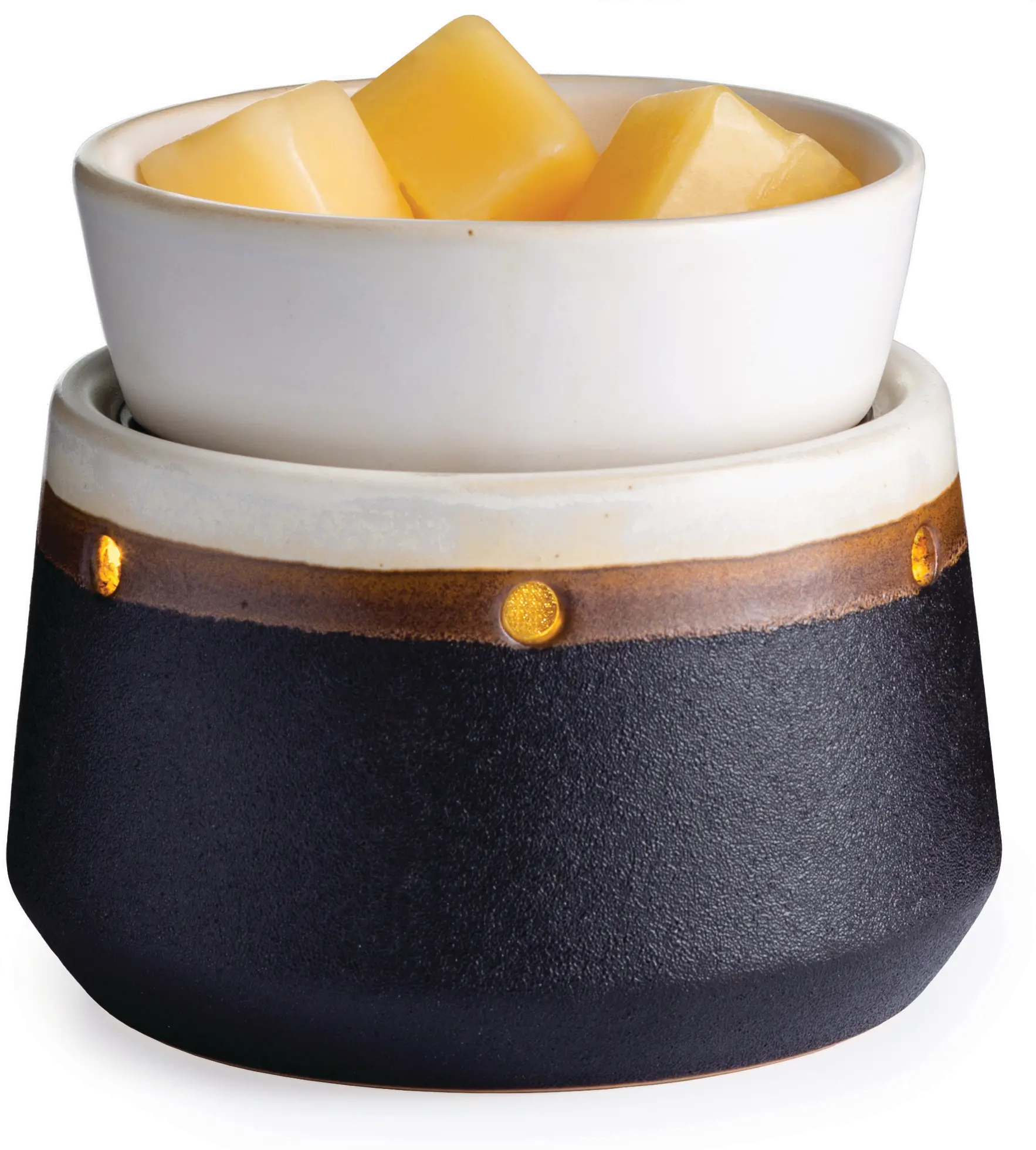 Black Ironstone 2-In-1 Deluxe Fragrance Warmer-1