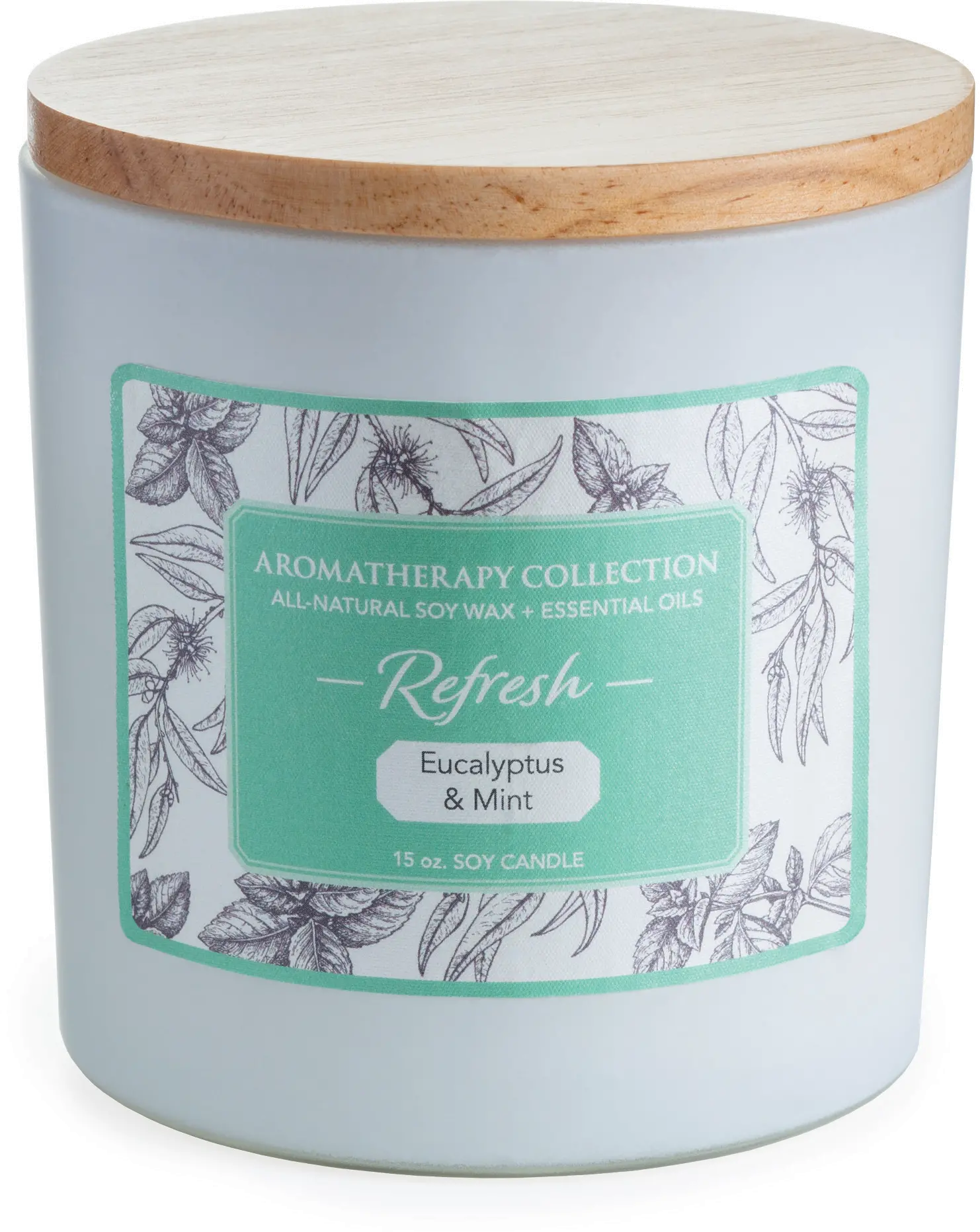 Clarity 15oz Lemongrass and Lime Aromatherapy Candle-1