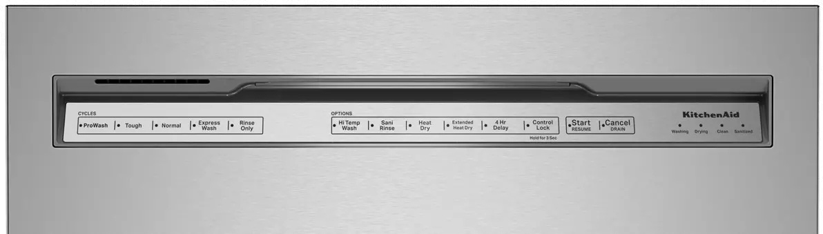 KDFM404KPS KitchenAid Front Control Dishwasher - Stainless Steel-2