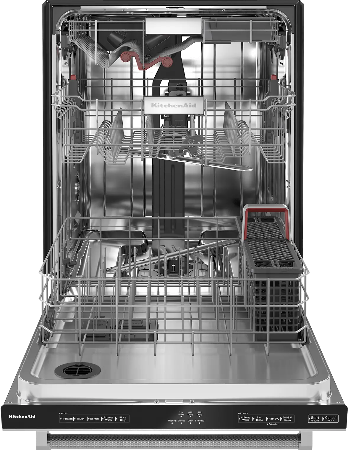 KDTM404KPS KitchenAid Top Control Dishwasher - Stainless Steel-4