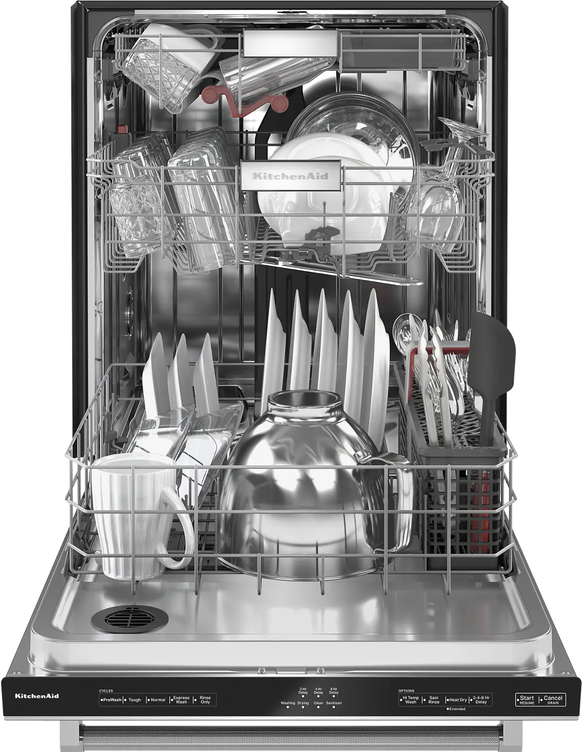 KDTM404KPS KitchenAid Top Control Dishwasher - Stainless Steel-5