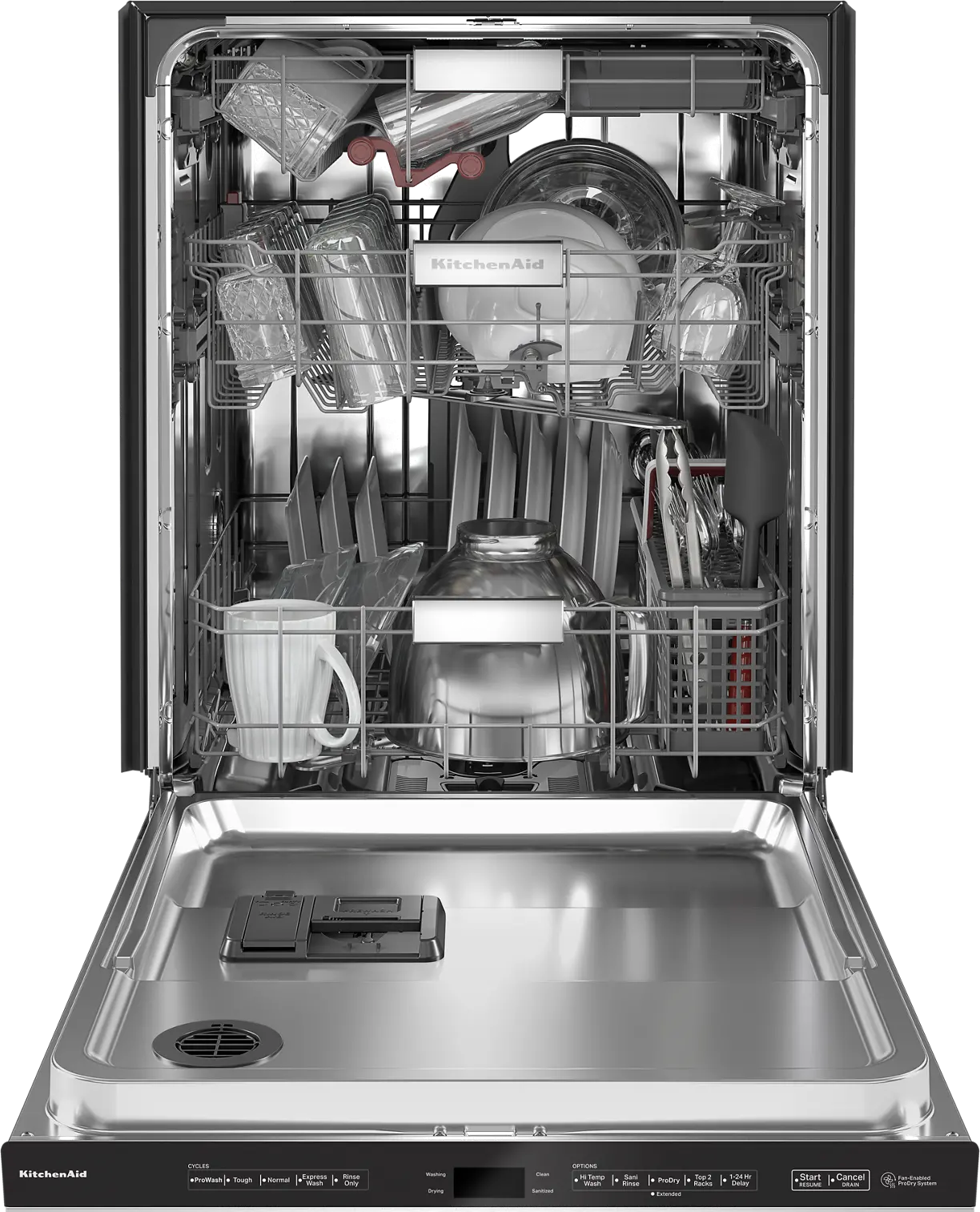 KDPM604KPS Kitchenaid Top Control Dishwasher - Stainless Steel-4