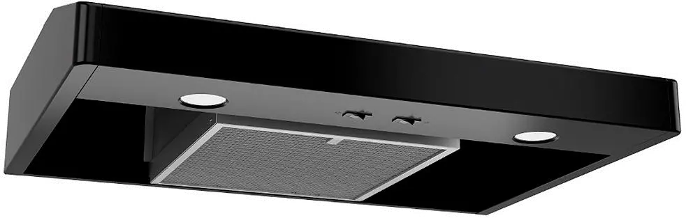 TEN130BL Broan 30 Inch Tenaya 1 Under Cabinet Range Hood - Black-1