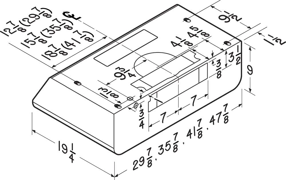 SPE130SS Broan Spire Under Cabinet Range Hood - Stainless Steel-5