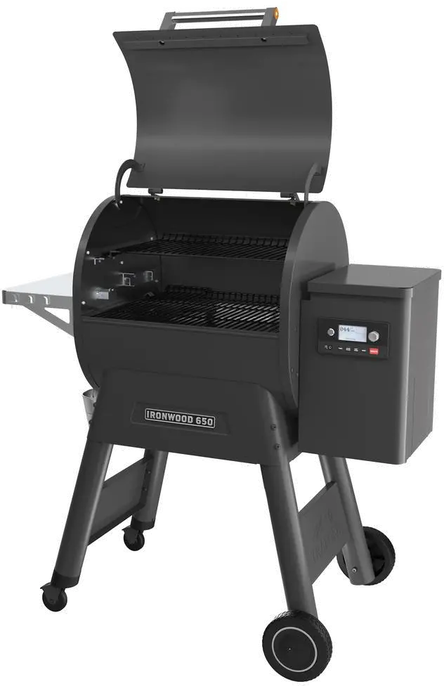TFB65BLF,IRON_650 Traeger Ironwood Series 650 Pellet Grill-4