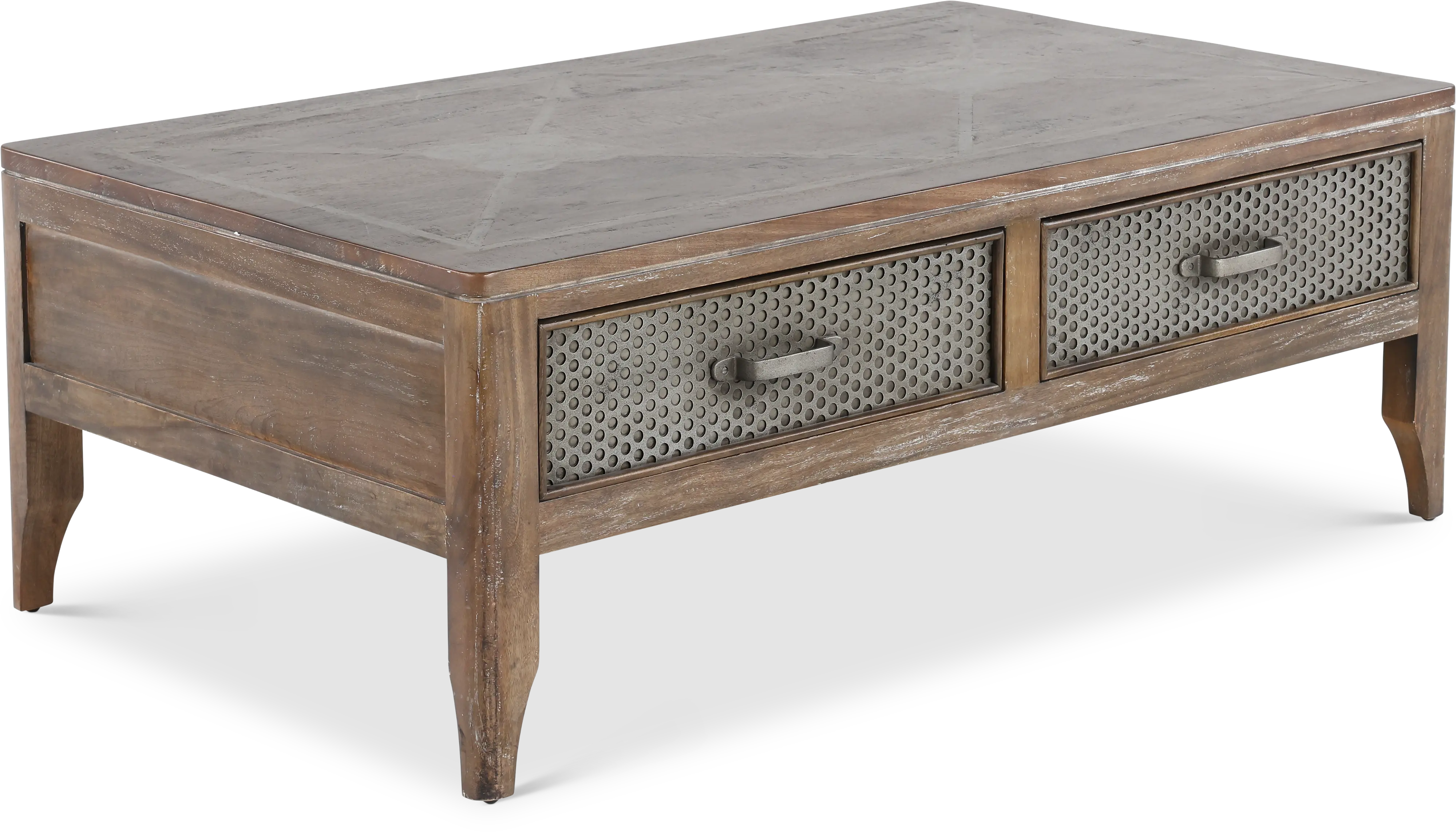 Corvelle Industrial Timberwood Coffee Table-2