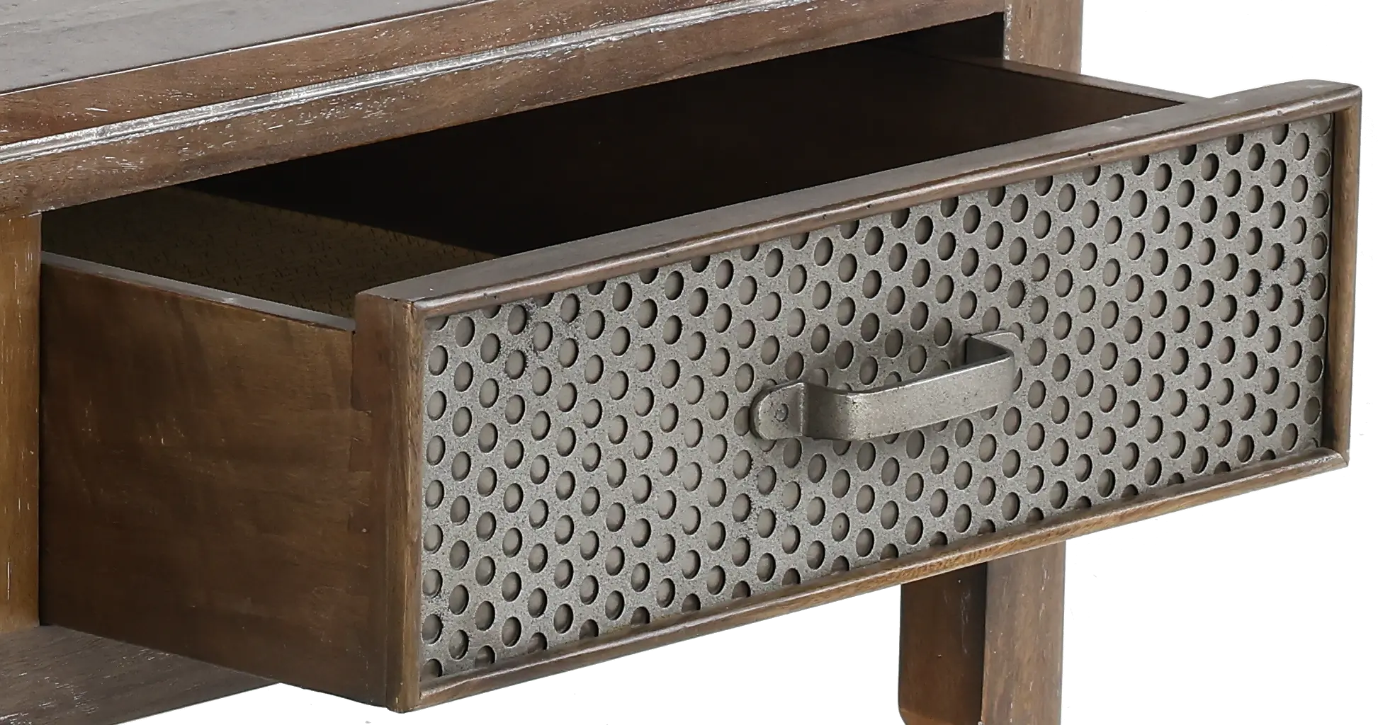 Corvelle Industrial Timberwood Coffee Table-7