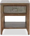Corvelle Industrial Timberwood End Table