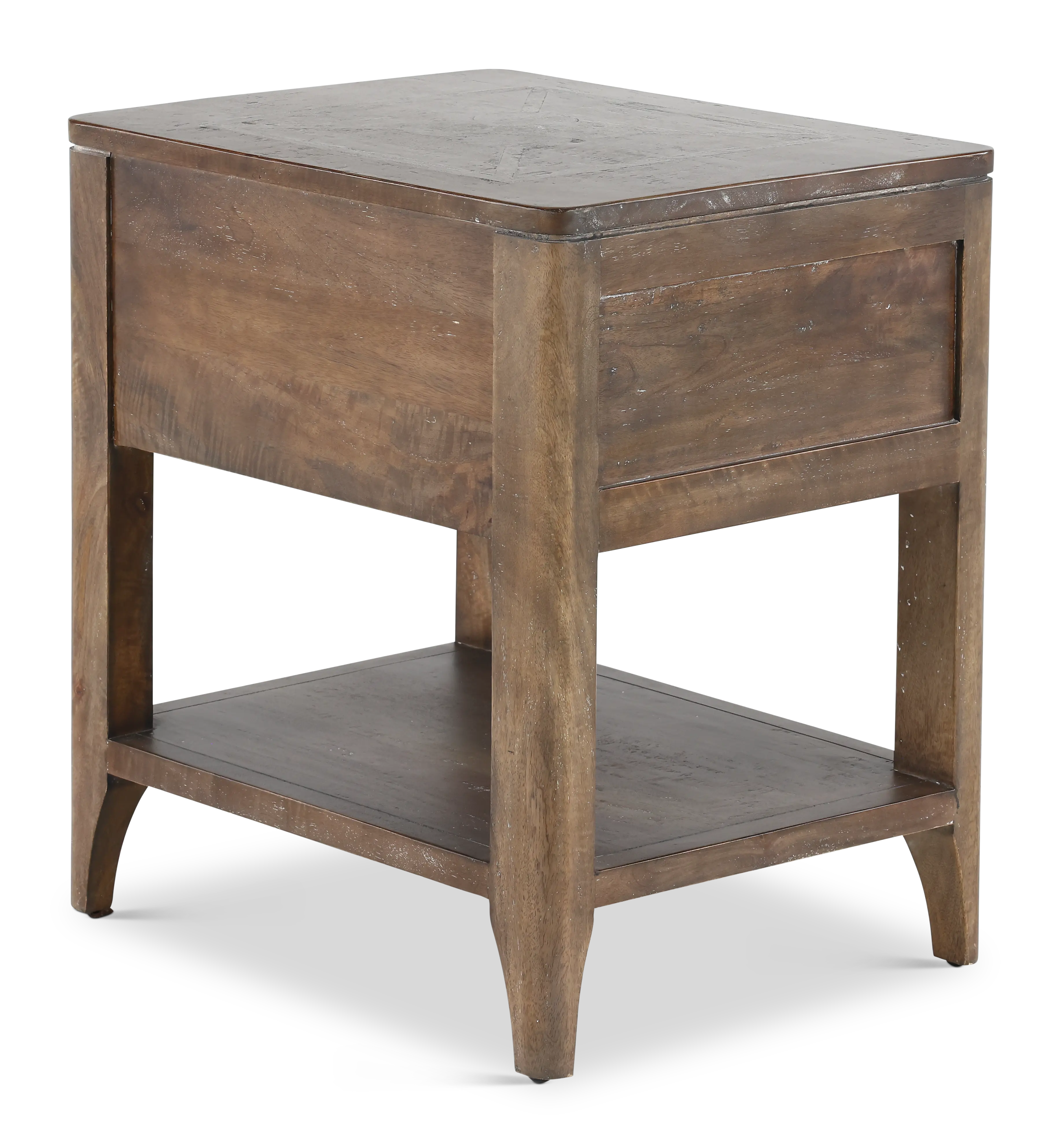 Corvelle Industrial Timberwood End Table-7