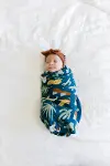 Multi Color Machu Picchu Bamboo Rayon Muslin Swaddle Blanket