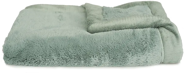 Eucalyptus Green Lush Mini Baby Blanket-1