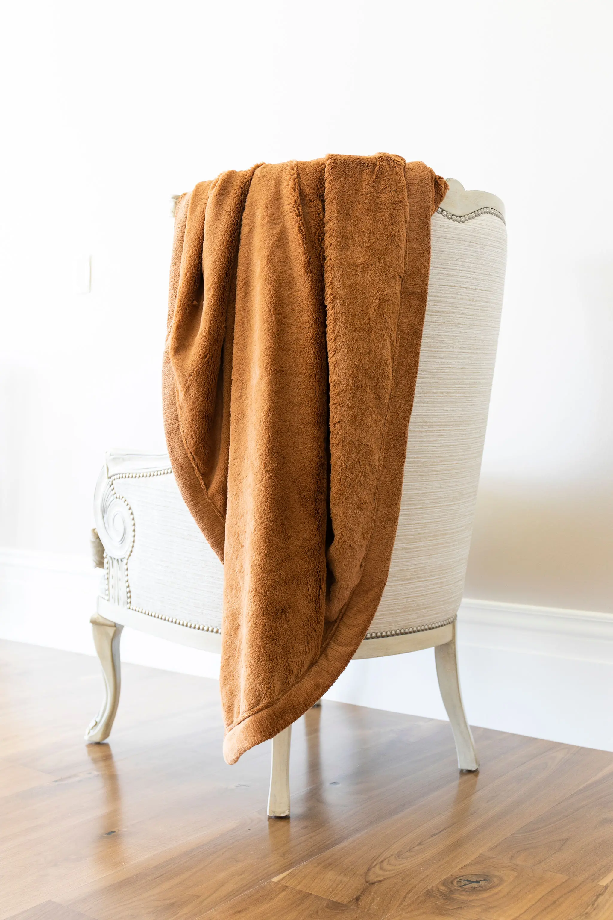 Camel Lush XL Throw Blanket-2