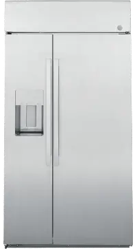 PSB42YSNSS GE Profile 24.3 cu ft Built In Side by Side Smart Refrigerator - 42 W Stainless Steel