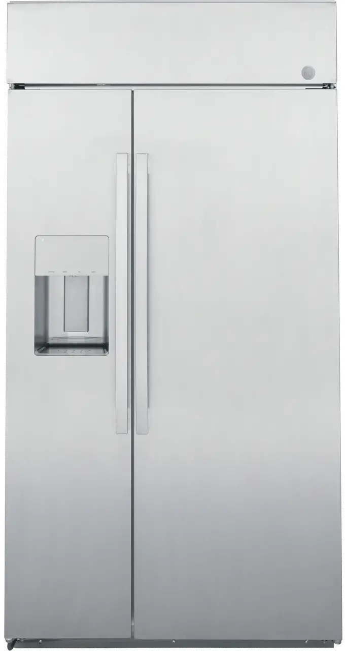 PSB42YSNSS GE Profile 24.3 cu ft Built In Side by Side Smart Refrigerator - 42 W Stainless Steel-1