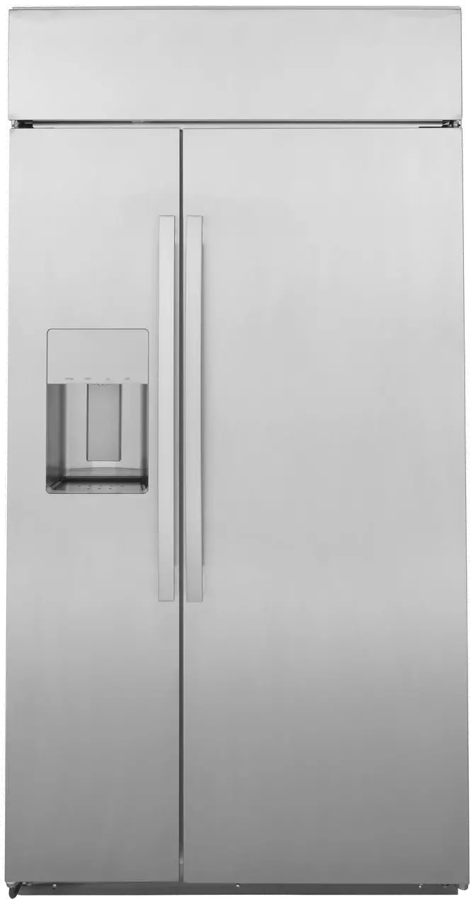 PSB48YSNSS GE Profile 28.7 cu ft Built in Side by Side Refrigerator - 48 W Stainless Steel-1