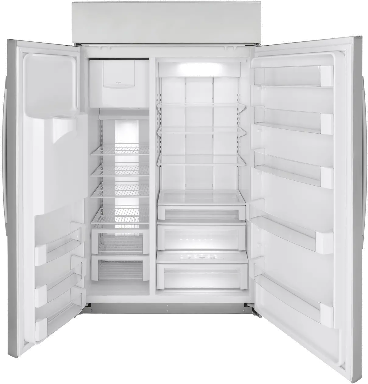 PSB48YSNSS GE Profile 28.7 cu ft Built in Side by Side Refrigerator - 48 W Stainless Steel-5