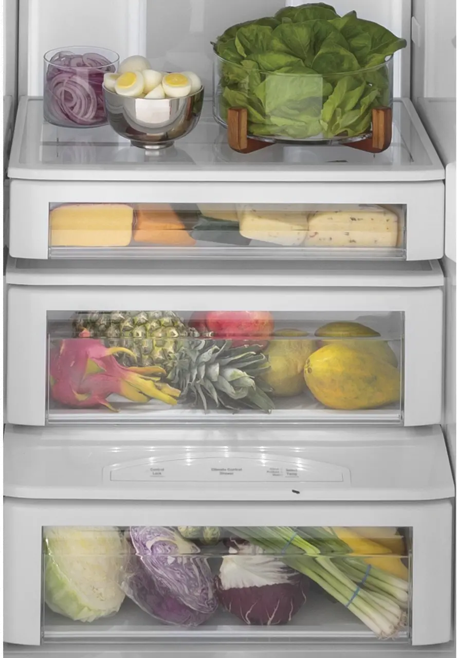 PSB48YSNSS GE Profile 28.7 cu ft Built in Side by Side Refrigerator - 48 W Stainless Steel-8