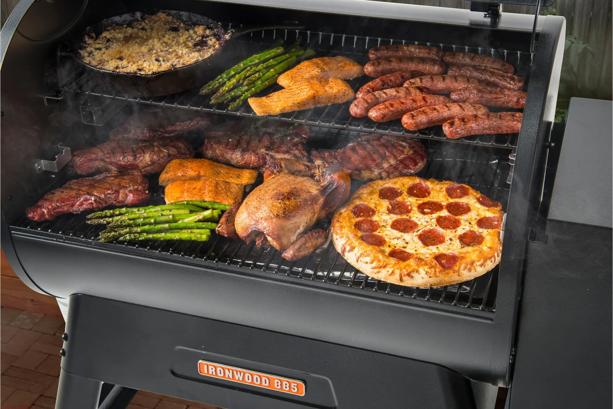 TFB89BLF,IRON_885 Traeger Ironwood 885 Smoker Grill-2