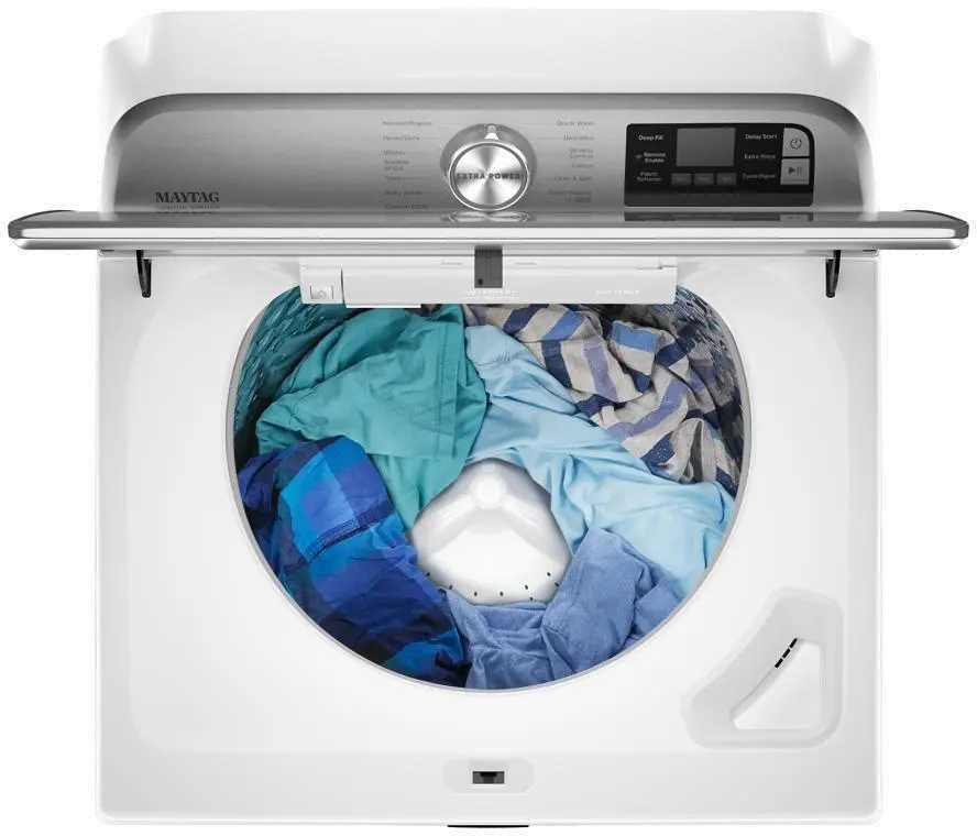 MVW7232HW Maytag Smart Top Load Washer with Extra Power Button - 5.3 Cu. Ft. White-3