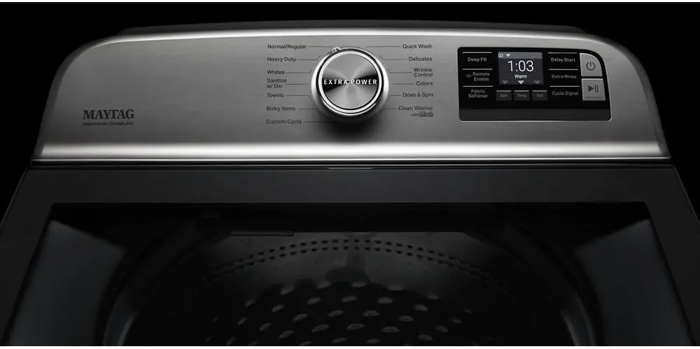 MVW7232HC Maytag Smart Top Load Washer with Extra Power Button - 5.3 Cu. Ft. Metallic Slate-2