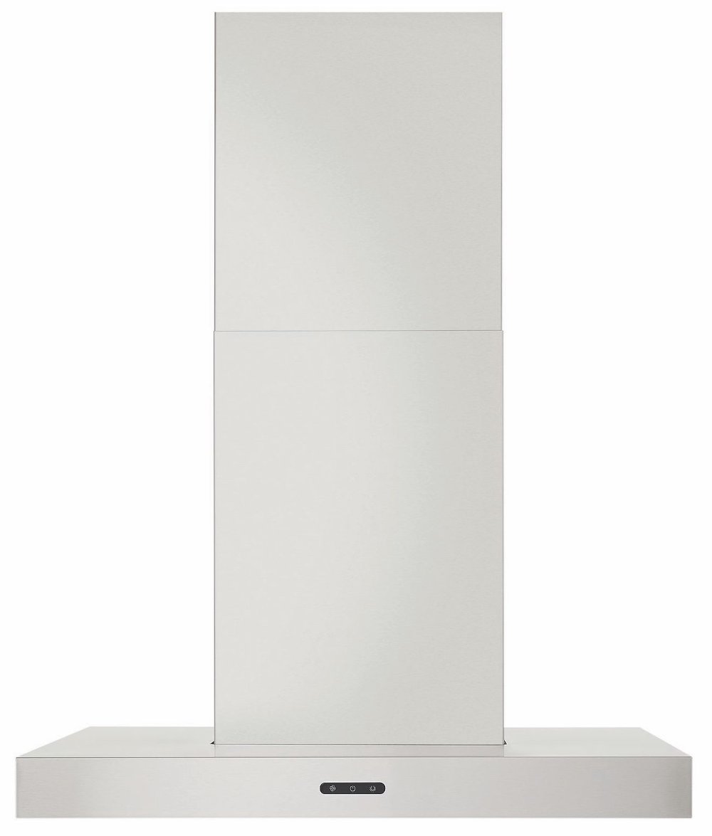 Broan Convertible T Style Wall Mount Chimney Range Hood - 30-Inch Stainless Steel
