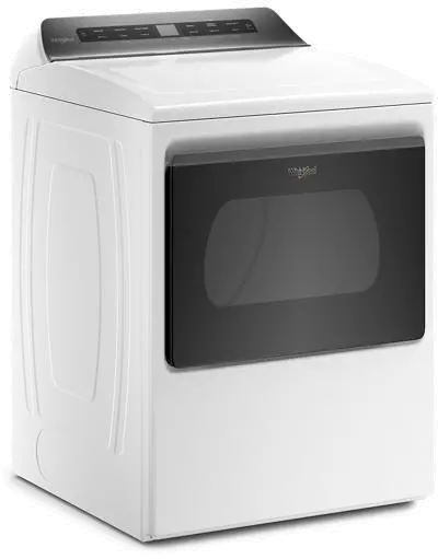 WED5100HW Whirlpool Electric Dryer with Intuitive Controls - 7.4 cu. ft. White-1