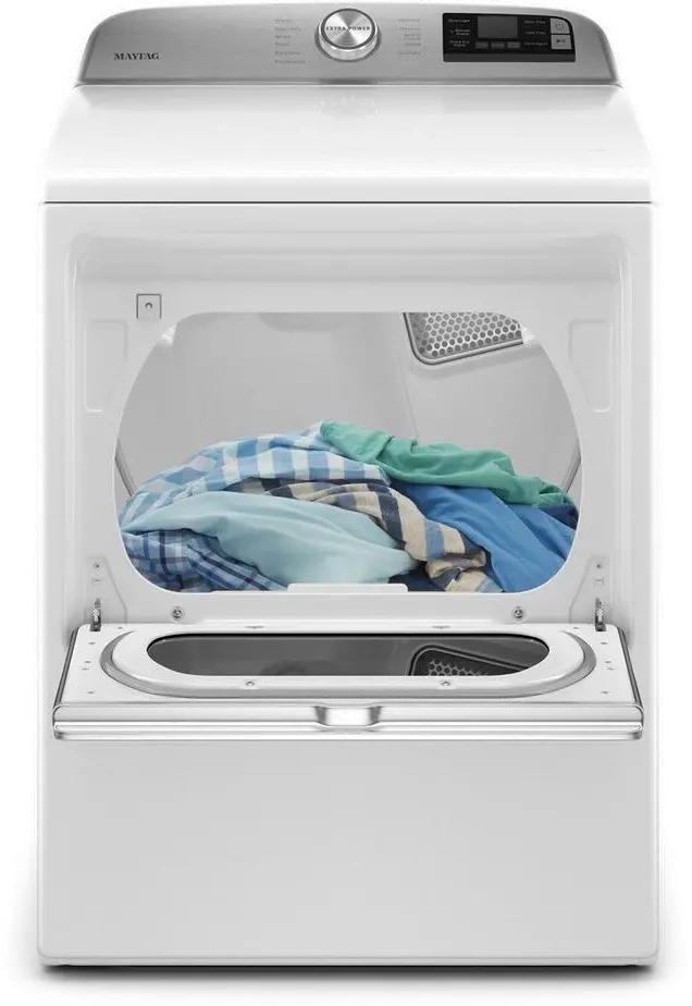 MED6230HW Maytag 7.4 cu ft Electric Dryer - White-3