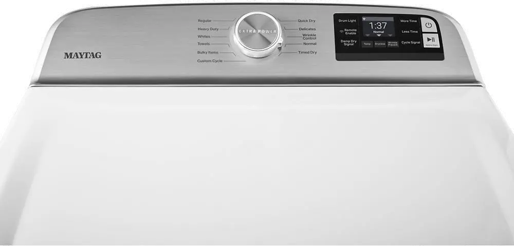 MED6230HW Maytag 7.4 cu ft Electric Dryer - White-5