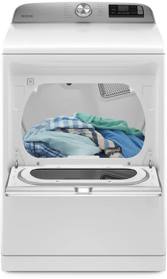 MGD7230HW Maytag Smart Capable Gas Dryer with Extra Power Button - 7.4 Cu. Ft.-3