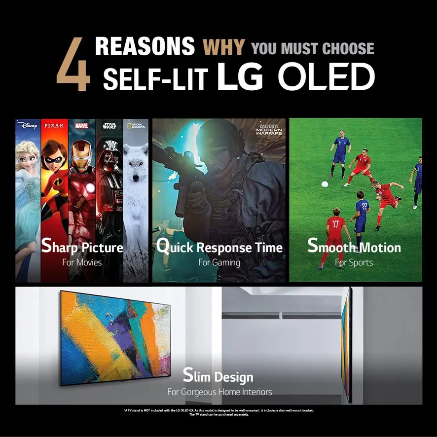 OLED55CXPUA.AUS LG 55 Inch 4K OLED Smart TV-8