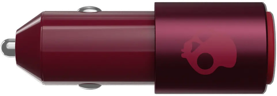 S7FCZ-M723_FIXR_MOAB Skullcandy Fix Rapid Auto USB Car Charger - Deep Red-1