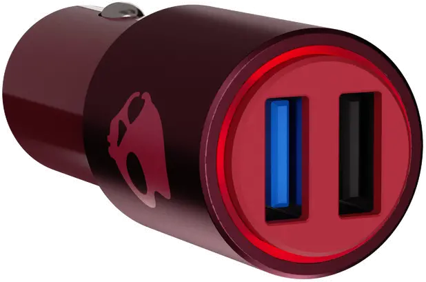 S7FCZ-M723_FIXR_MOAB Skullcandy Fix Rapid Auto USB Car Charger - Deep Red-2