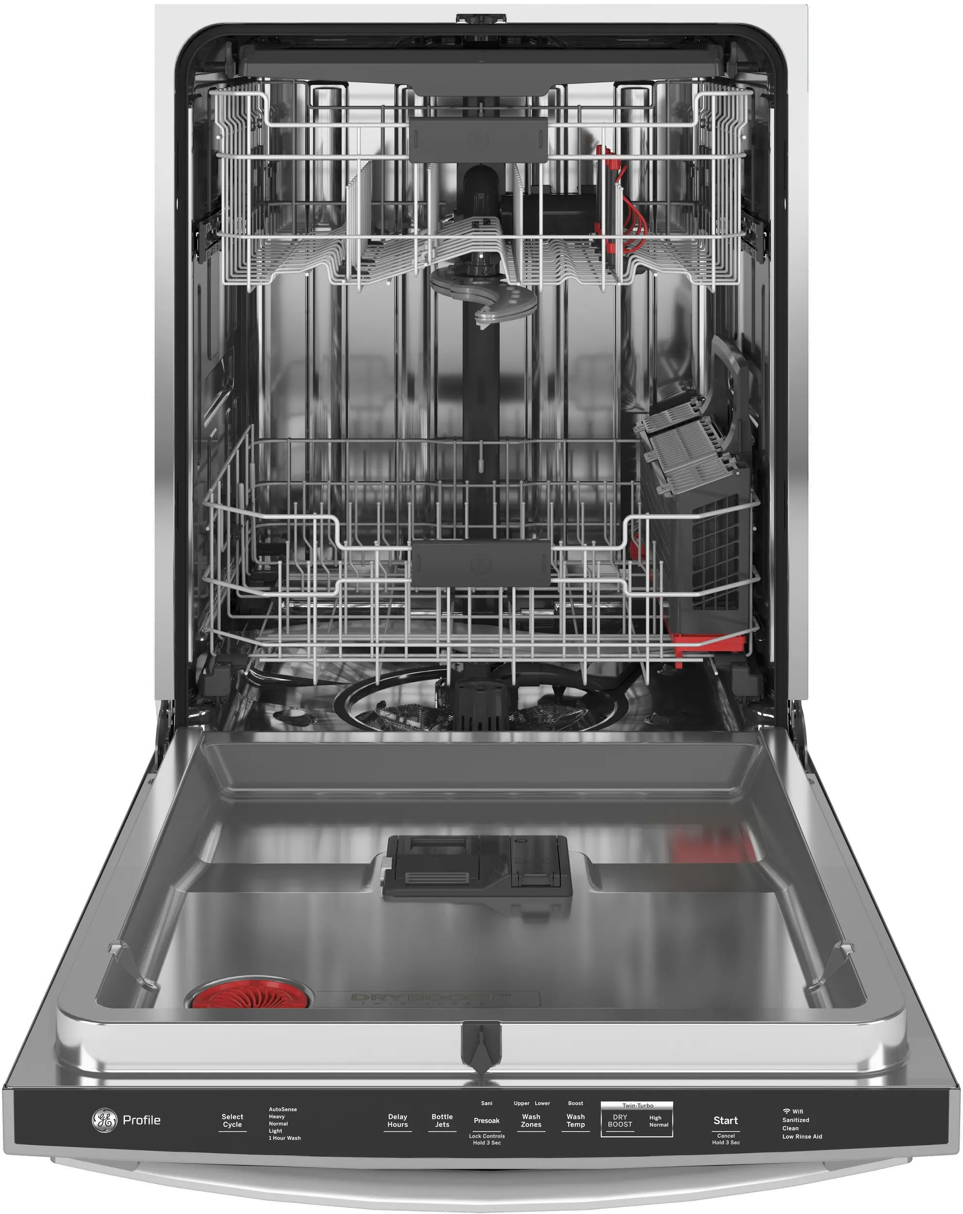 PDT785SYNFS GE Profile Top Control Dishwasher - Stainless Steel-4