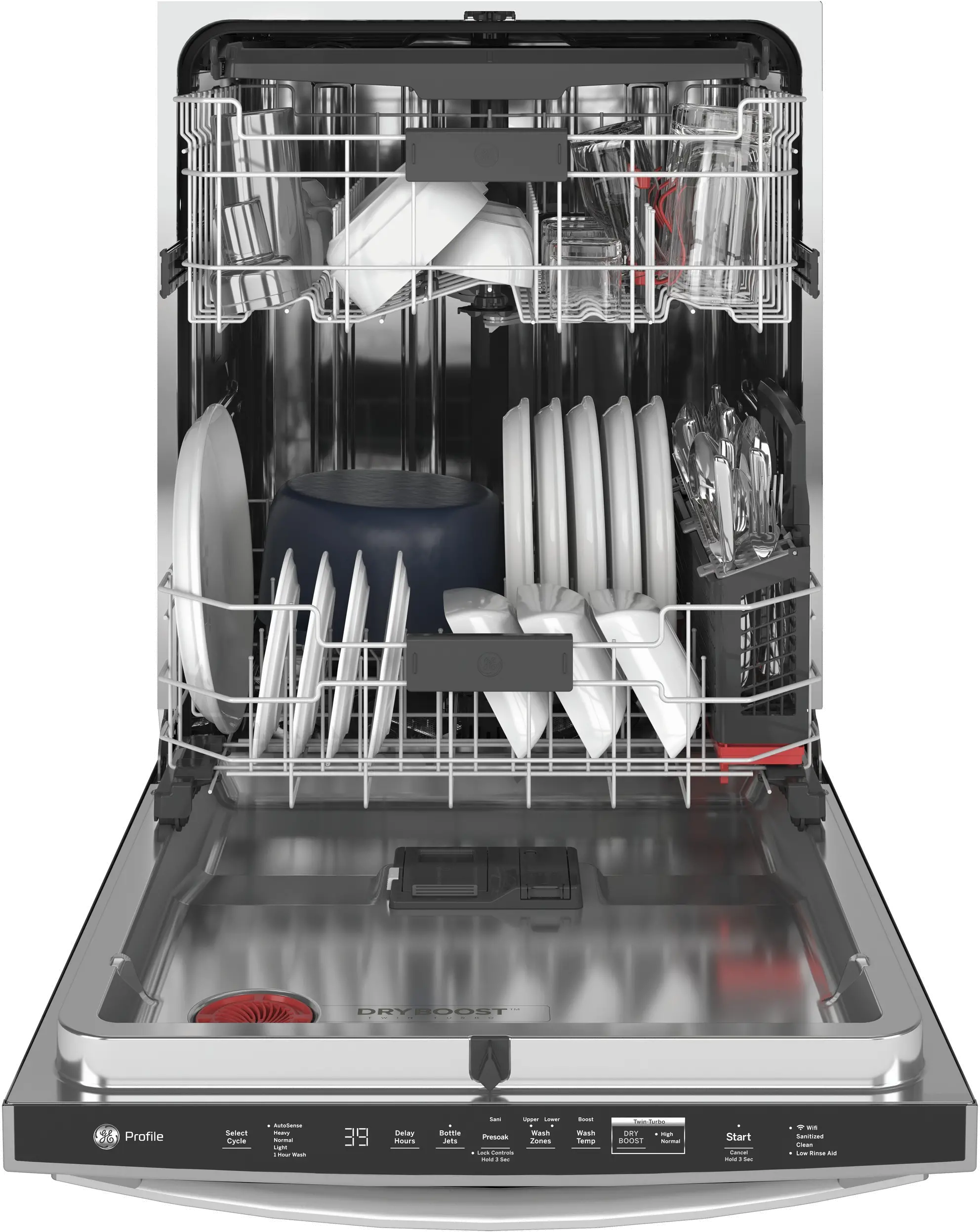 PDT785SYNFS GE Profile Top Control Dishwasher - Stainless Steel-5