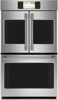 CTD90FP2NS1 Cafe Professional 10 cu ft Double Wall Oven - Stainless Steel 30 Inch