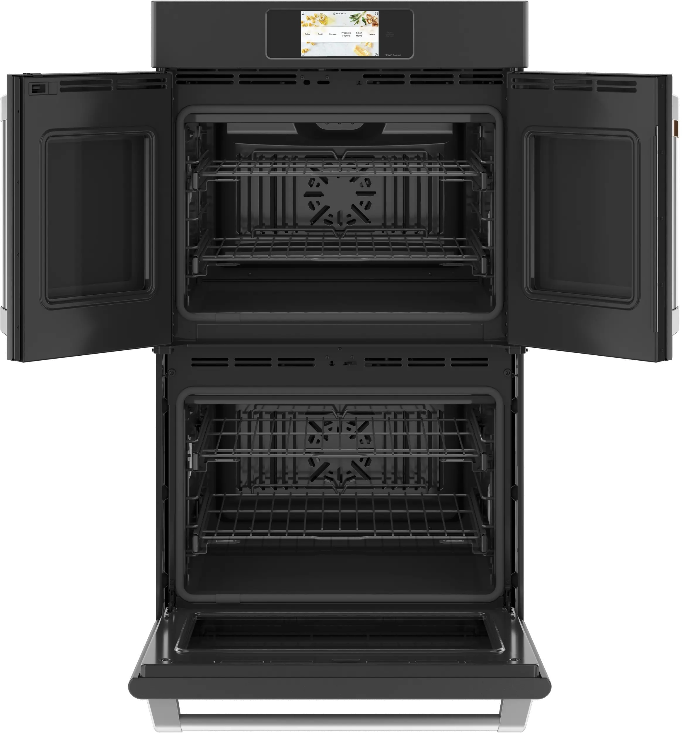 CTD90FP3ND1 Cafe Professional 10 cu ft Double Wall Oven - Black 30 Inch-1